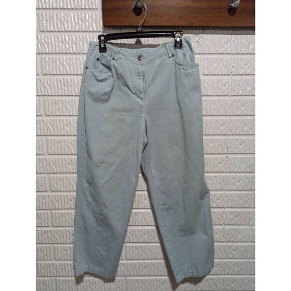 Susan Bristol Women's Light Blue Cotton Stretch Waist Denim Jeans Size 10 - Picture 1 of 7